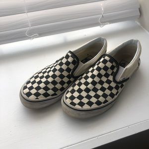 Checkered Vans